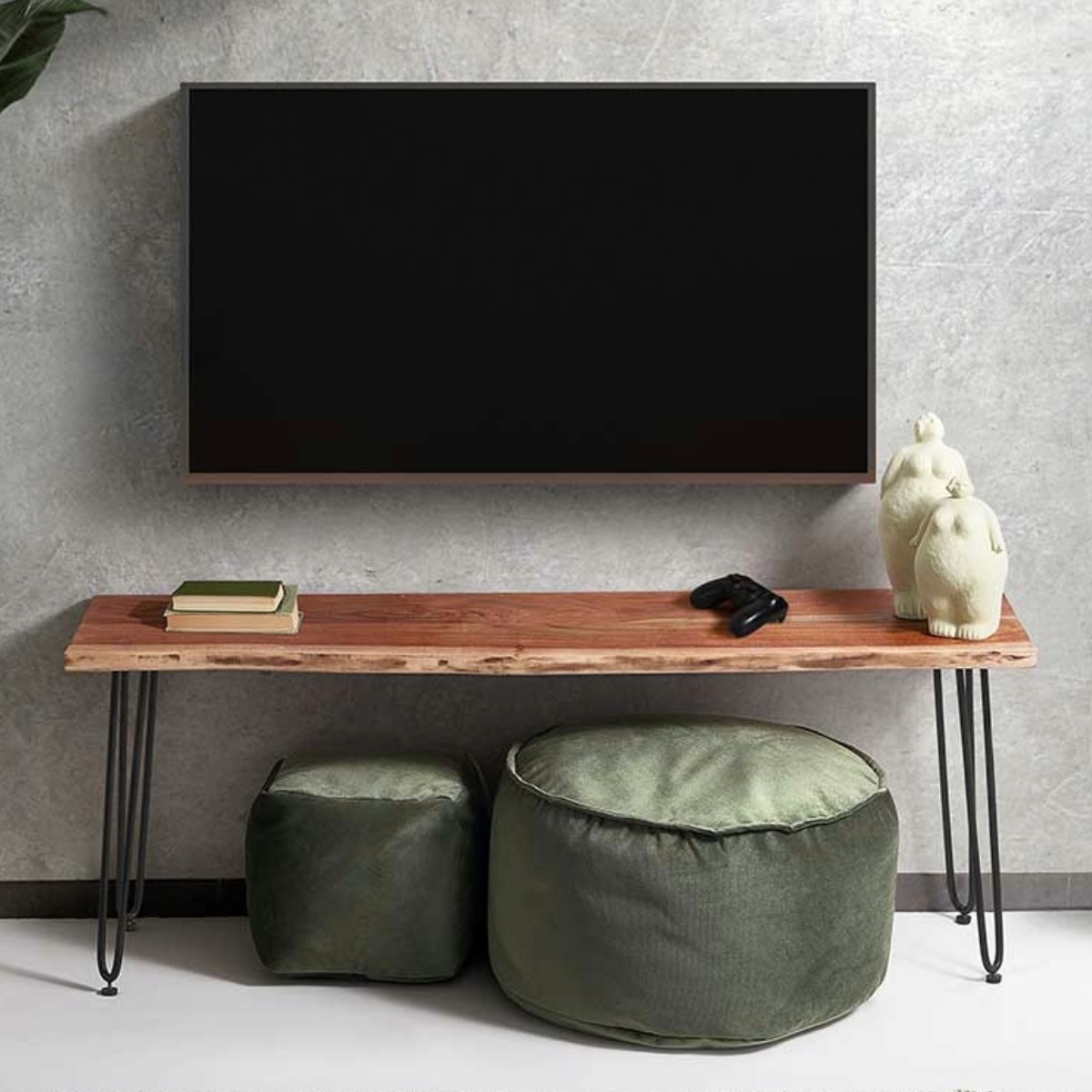 MUEBLE T.V. LIVE EDGE 140 CM 91093