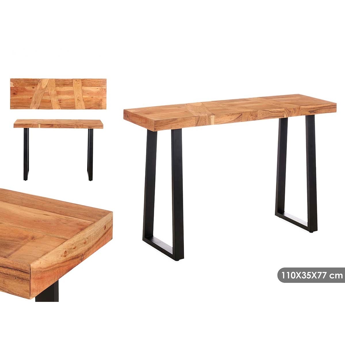 RECIBIDOR MADERA TRAMA 91087