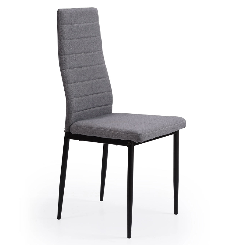 SILLA COMEDOR MODELO NIZA TEX CHOCOLATE