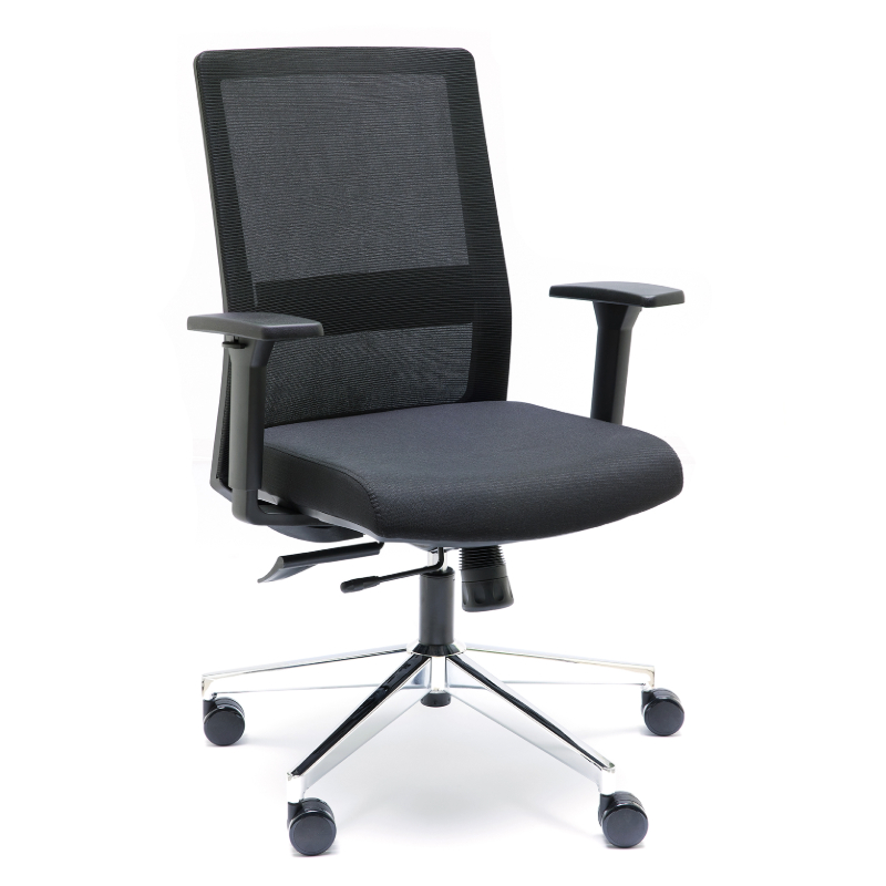 SILLA NIZA NEGRA ERGONOMICA SILLA NIZA NEGRA ERGONOMICA