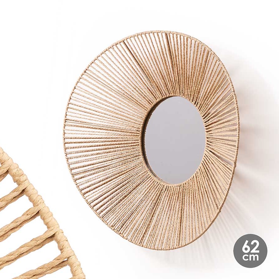 ESPEJO OVAL CUERDA 10625
