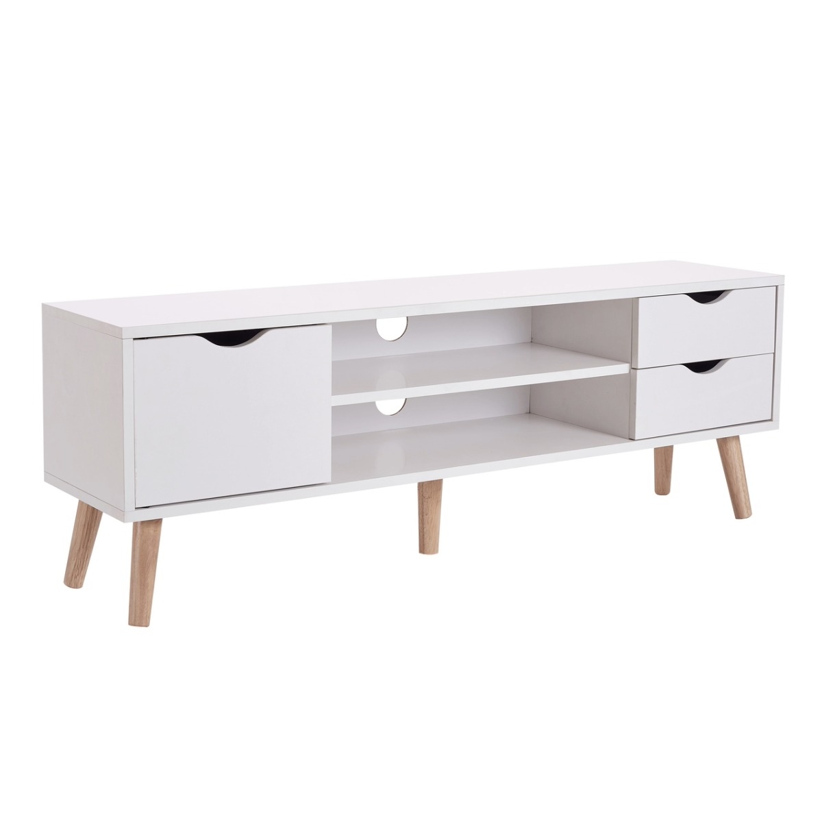 MESA TV FIANO 120 BLANCA HM4555