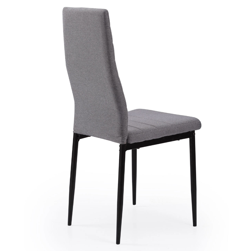 SILLA COMEDOR MODELO NIZA TEX GRIS